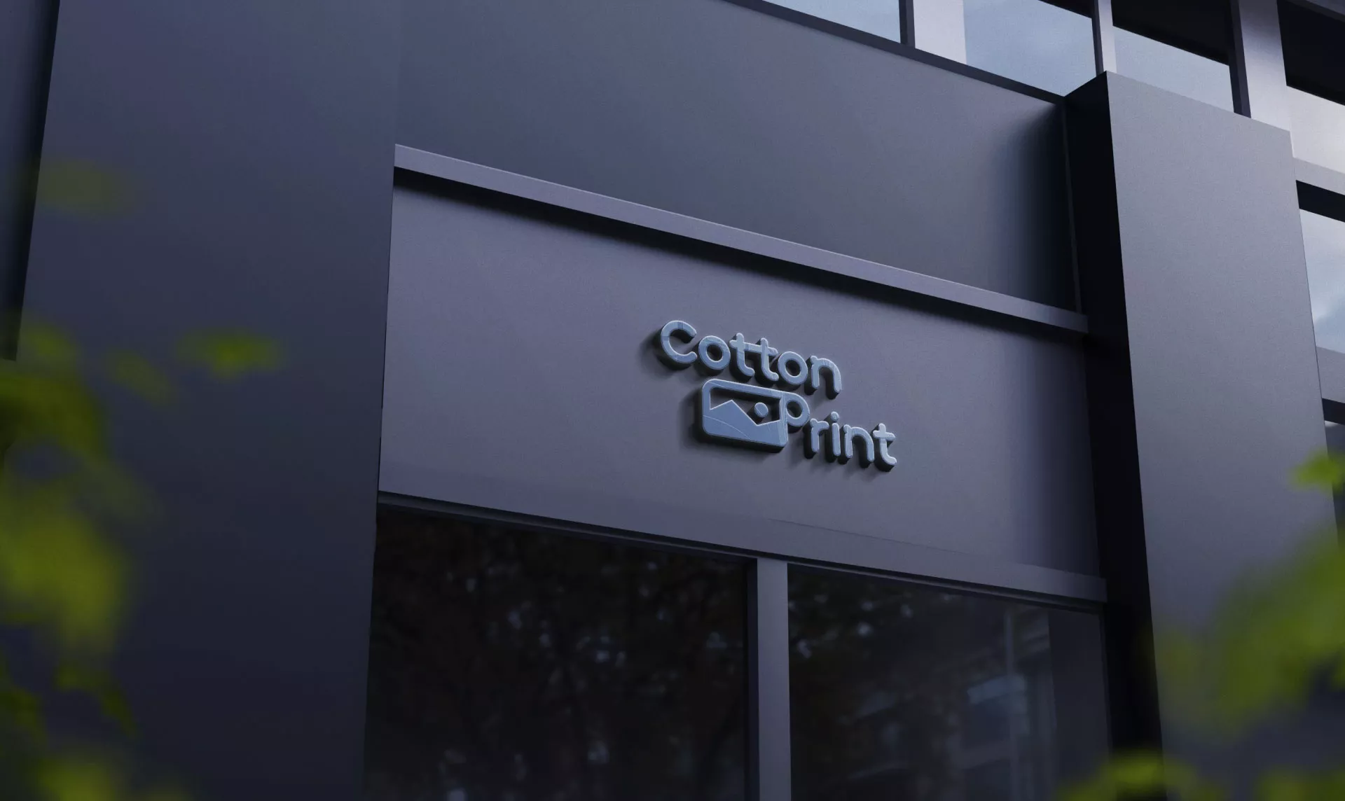 Разработка логотипа в Лузе для компании «CottonPrint»