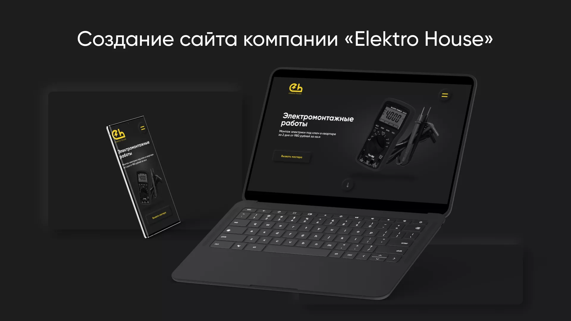 Создание сайта компании «Elektro House» в Лузе