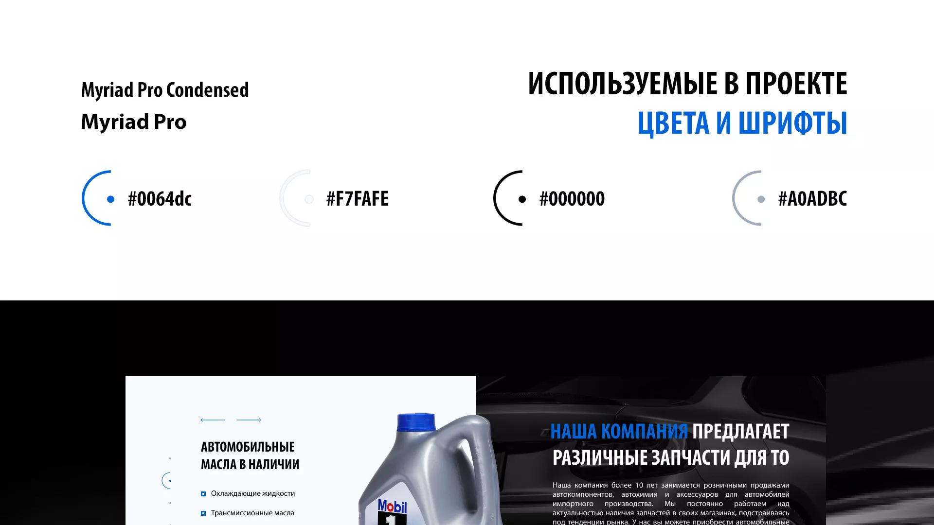 Разработка сайта магазина автозапчастей «М7» в Лузе
