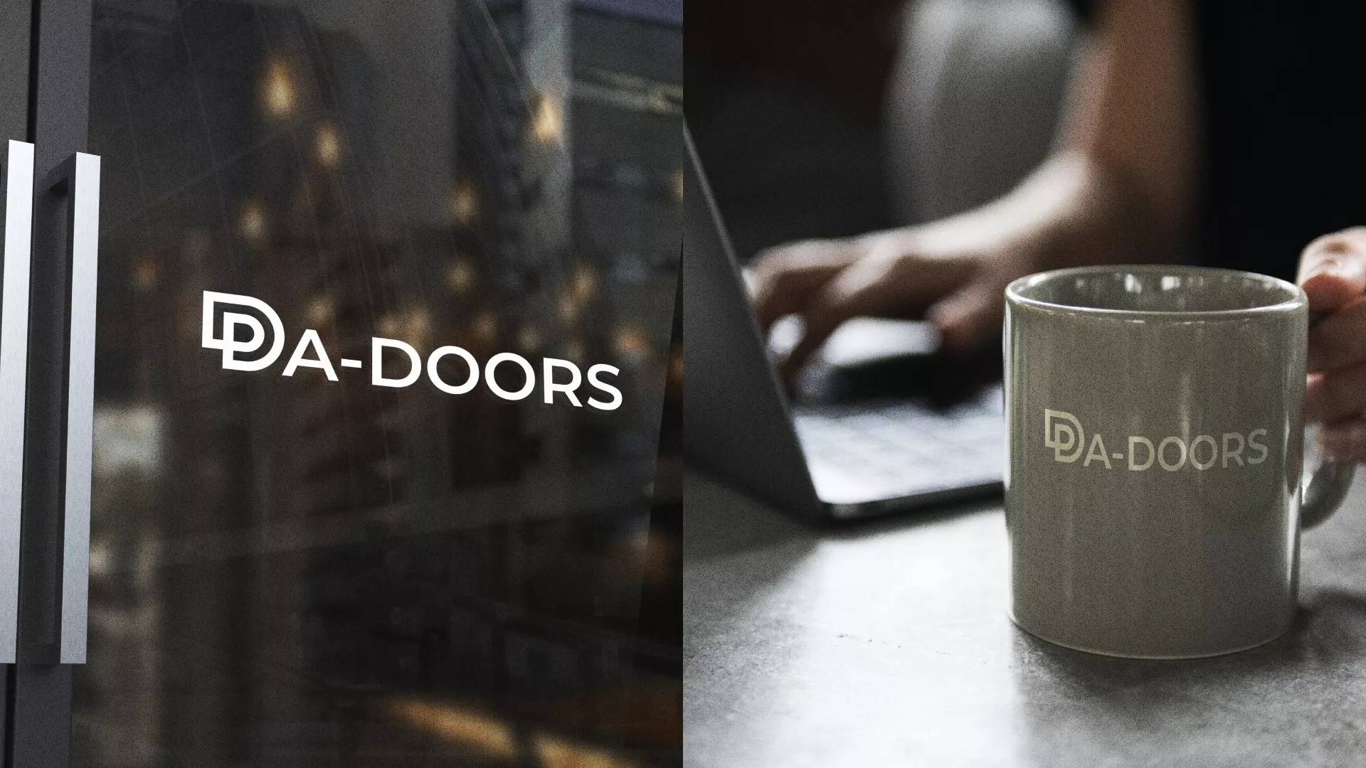 Создание логотипа компании «DA-DOORS» в Лузе